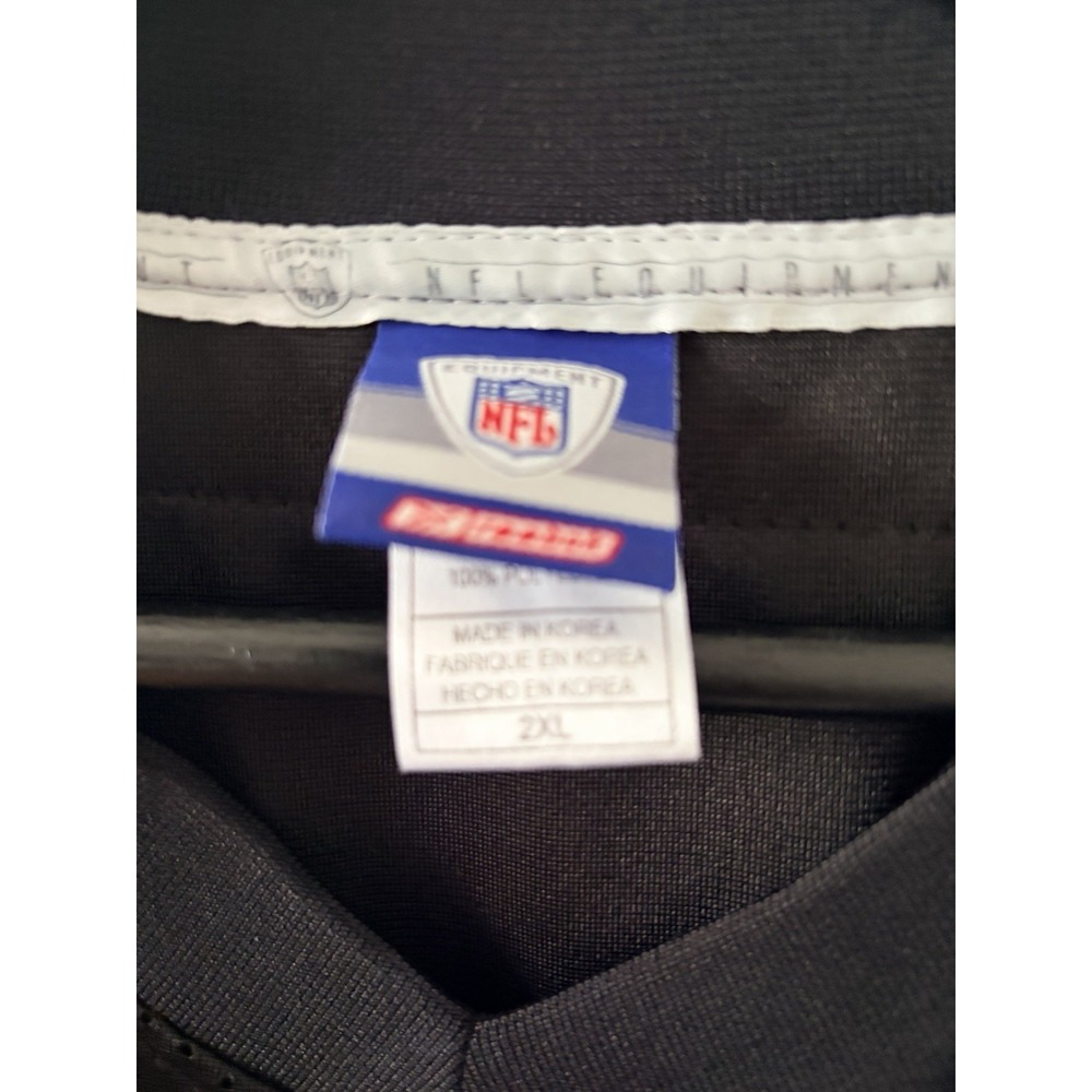 Reebok Pittsburgh Steelers Willie Parker #39 Black Jersey Mens Size 2XL NFL - Picture 6 of 9